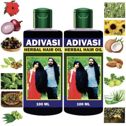 adivasi ayurvedic herbal hair oil