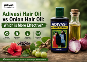 Adivasi Hair Oil vs Onion Hair Oil